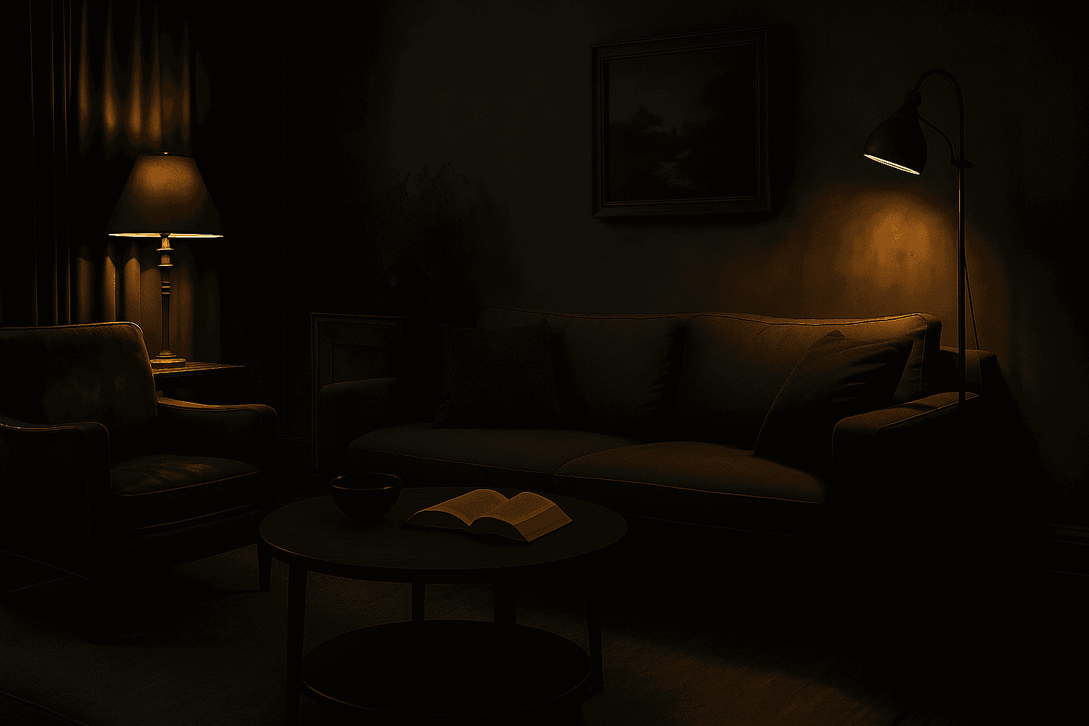 Shadow Play How Darker Living Rooms Mirror Our Inner Worlds